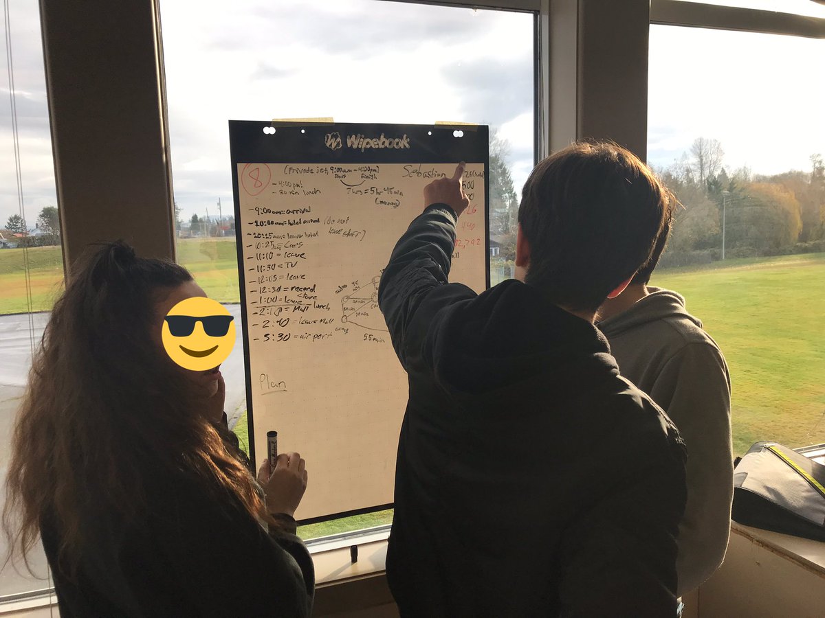 rich_ready's tweet image. Gr. 8, 10 &amp;amp; 12 learners at Chem. Sec. engaging with The Thinking Classroom. Many connections to curricular and core competencies. Tx for the invite Ms. Henry and Baker. Talked about the Learning Pit and value of struggle @joboaler @pgliljedahl #sd79learn #vnps @thinkingclssrms