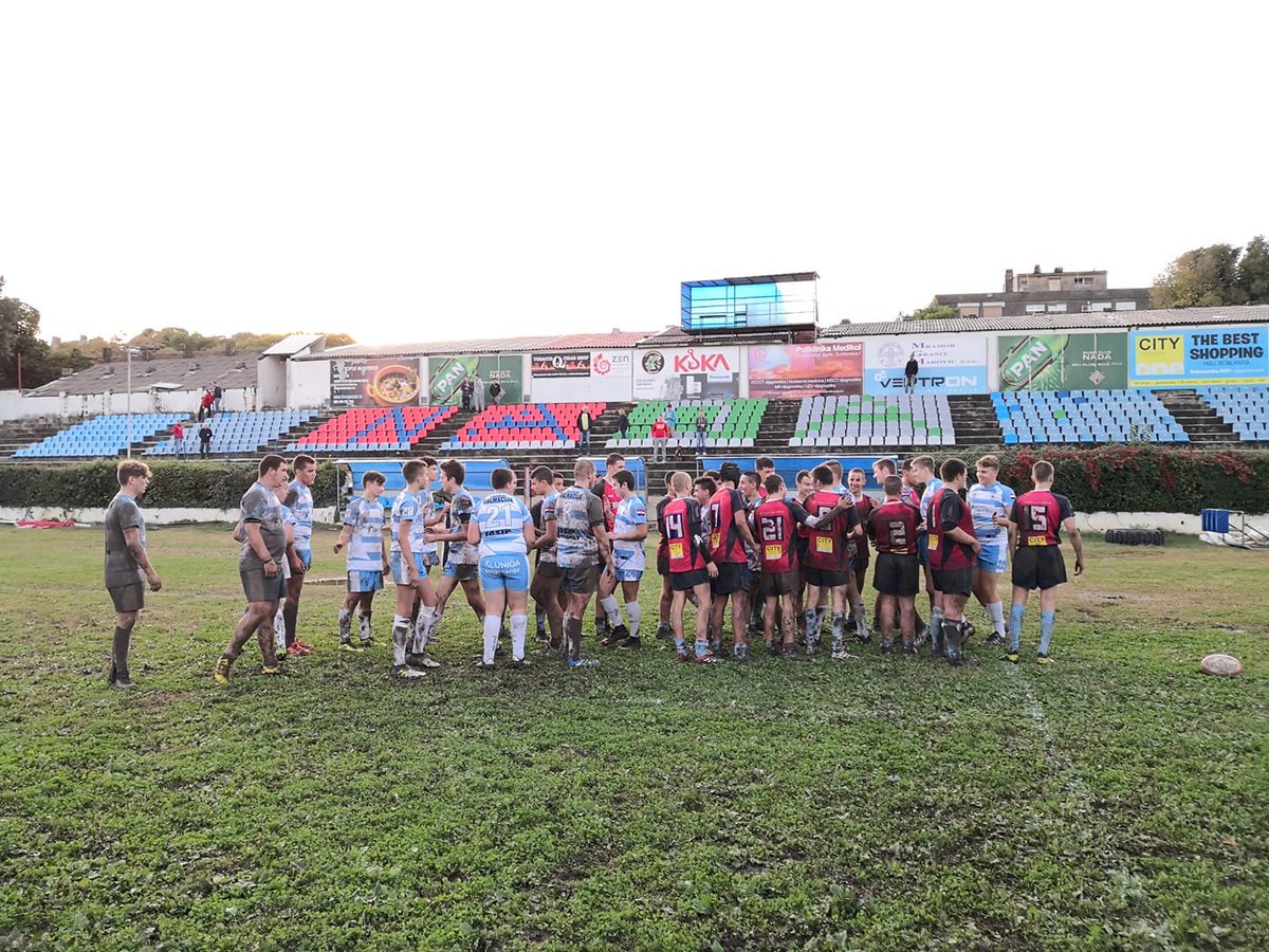 RugbyNadaSplit's tweet photo. U16, @RugbyNadaSplit vs Sinj, 3 - 0, played at Sunday 10th Nov, tight game, both teams proceed to the final tournament of the Croatian Cup https://t.co/1IGclHqY10
