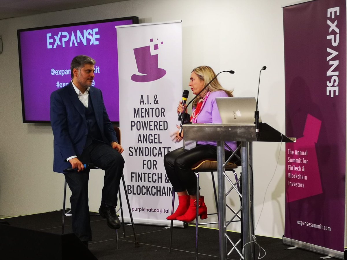 Expanse Summit (@expansesummit) on Twitter photo Interview on stage
Building Communities for Entrepreneurs and Investors - Karen Melonie Gould, CEO & Founder Gateway2Enterprise
Interviewer: Stefano Tresca, Fintech & blockchain advisor and investor
#expanse2019 <a href="/ExpanseSummit/">Expanse Summit</a> <a href="/g2euk/">Gateway2investment/Footprints Family Office Club</a> <a href="/StartupAgora/">StartupAgora</a> Interview on stage
Building Communities for Entrepreneurs and Investors - Karen Melonie Gould, CEO & Founder Gateway2Enterprise
Interviewer: Stefano Tresca, Fintech & blockchain advisor and investor
#expanse2019 <a href="/ExpanseSummit/">Expanse Summit</a> <a href="/g2euk/">Gateway2investment/Footprints Family Office Club</a> <a href="/StartupAgora/">StartupAgora</a>