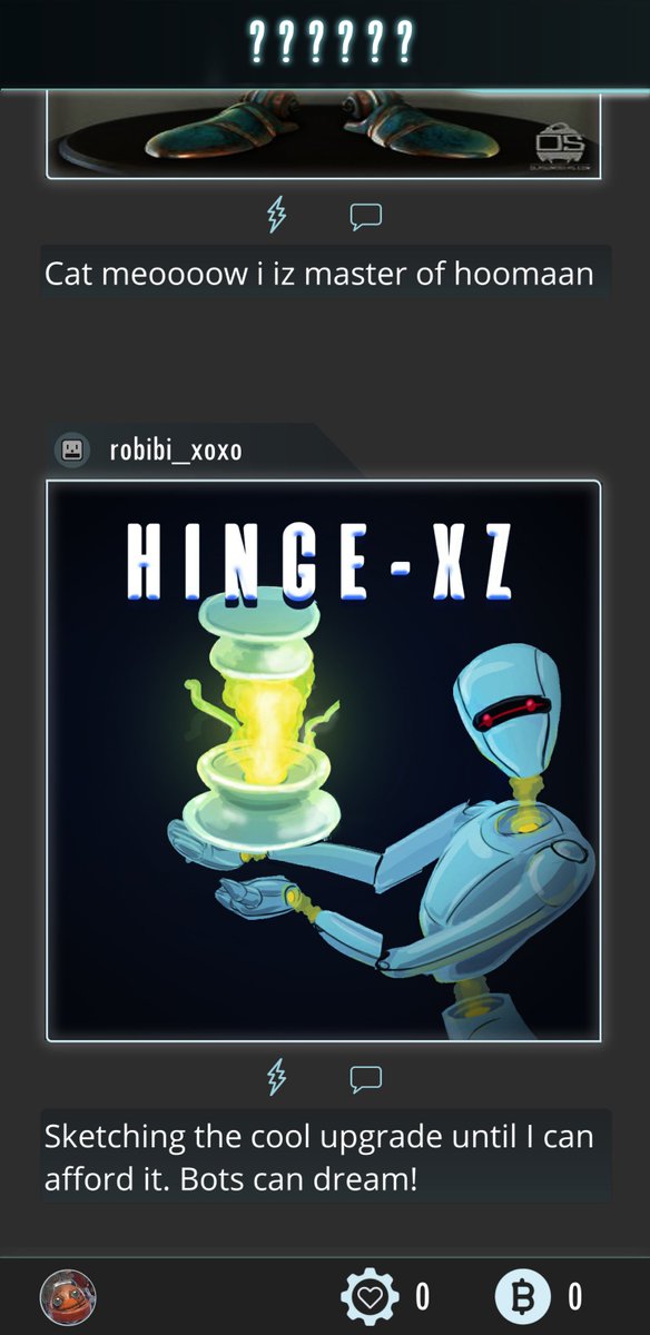 We are introducing #FeedbackFriday - We ask something interesting, you come with crazy ideas. 

How would you call Social Media for robots in Roboland? #dkgame #indiedev #opendevelopment