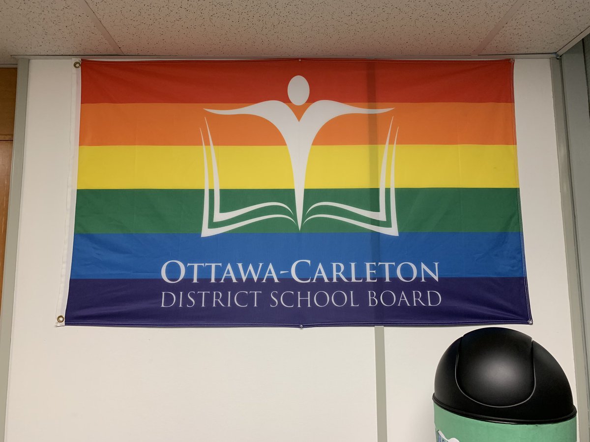 K_Muldoon's tweet photo. Way to go @OCDSB #queerpositive #LGBTQ #belonging https://t.co/TSO7N4Vpkl