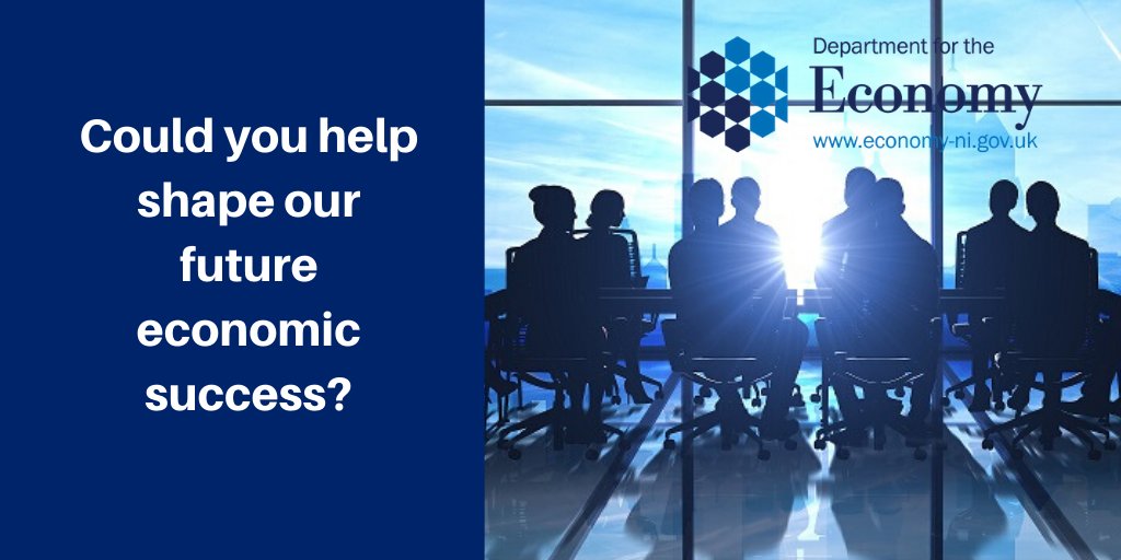 .<a href="/Economy_NI/">Economy NI</a> is seeking to appoint individuals to the Board of <a href="/InvestNI/">Invest NI</a>

Do you have skills in the traditional business sector or future business world such as global economy, business transformation, digital economy &amp; access to finance?

Visit bit.ly/32GH79x for info