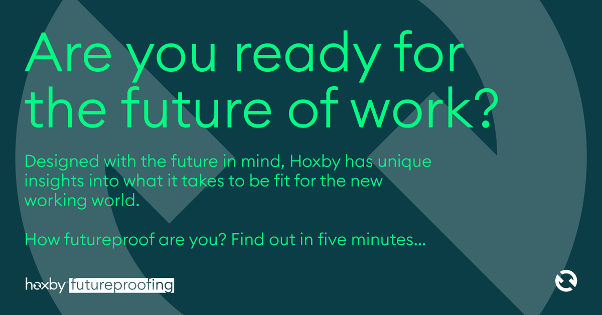 WeAreHoxby's tweet photo. In 1955, the average life expectancy of a company was 75 years. Today it’s just 15. 

Hoxby's #Futureproofing quiz helps you understand how fit your org is for the #FutureOfWork. ➡️ It takes just five minutes to get your score. What are you waiting for? https://t.co/a9wWRD2z3L https://t.co/uMYXGUQ7sp