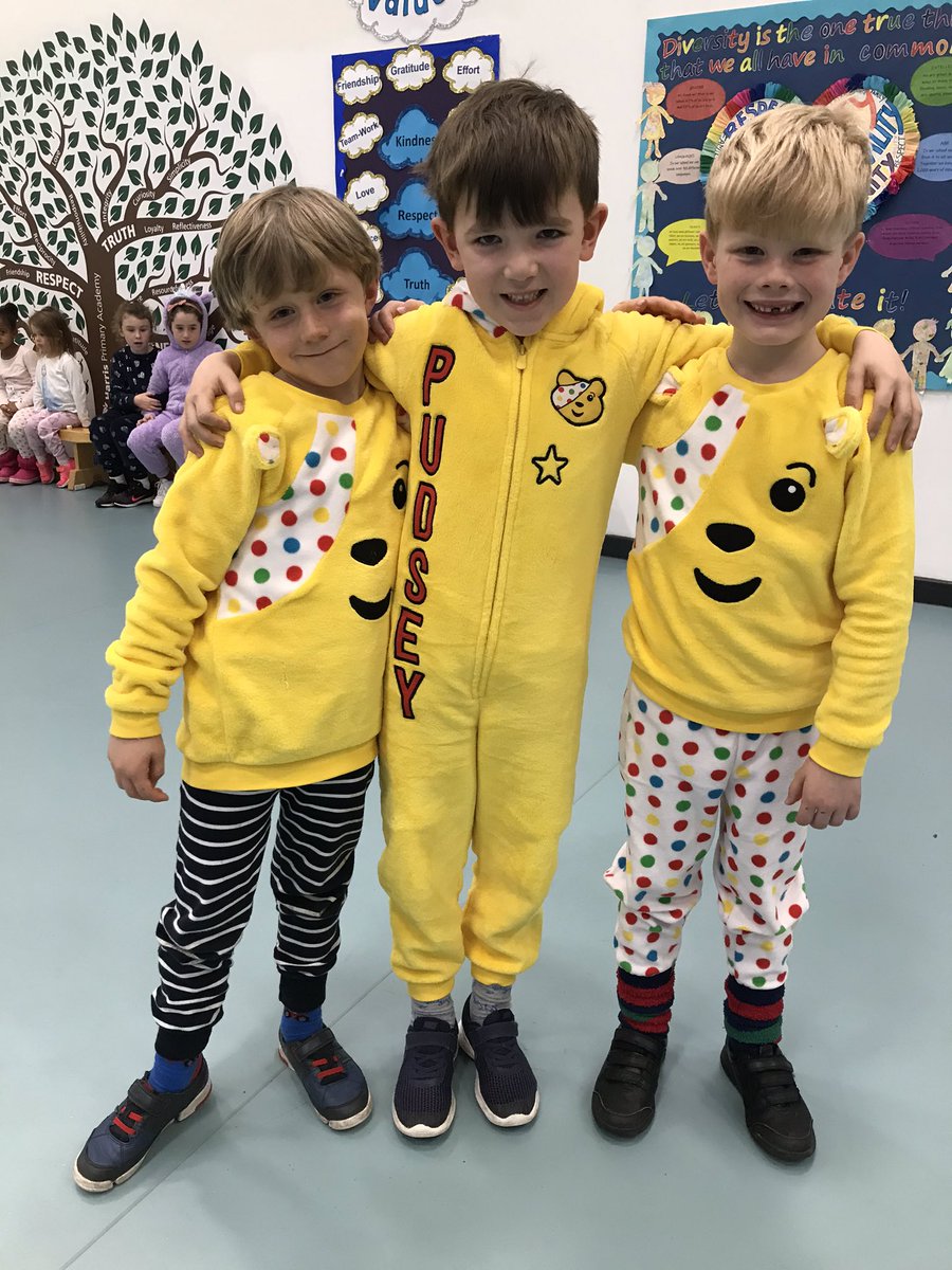 HPABeckenham's tweet photo. Fantastic outfits raising money for #ChildrenInNeed2019 So far we have raised over £280 with more donations coming in after school. Well done everyone! #hpabe #fundraising https://t.co/dKYc1MZCqP