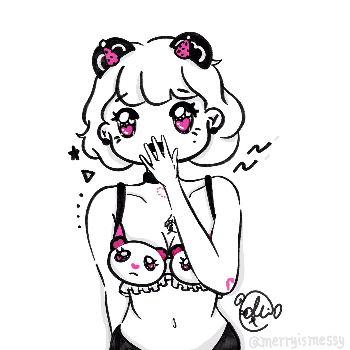 merryislovely's tweet photo. Wanna sleep wanna have fun§ ● 皿 ● §～♪
#絵 #絵描きさんと繫がりたい #絵描きさんとつながりたい #tonightmaybe #drawing https://t.co/7dUPnlFNbl