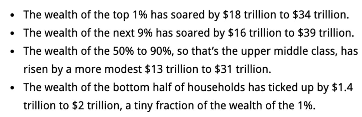 GMoneyResearch's tweet image. The Fed has engineered an enormous amount of asset price inflation. 

Over those 10 years: