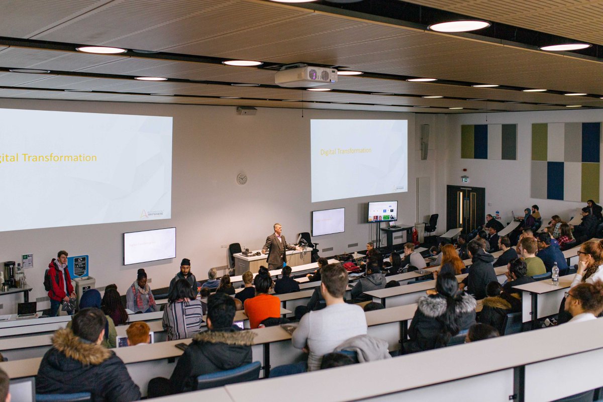 AutomationAnywh's tweet photo. Kingston University students take on the Healthcare Automation Hackathon challenge. #DPX2019 Hopefully their first hackathon of many! #GoBeGreat
Want try automation? Download the free A2019 Community Edition: https://t.co/lx3hdeZ611 Start developing bots instantly π€ https://t.co/1Nyf0nvZJL