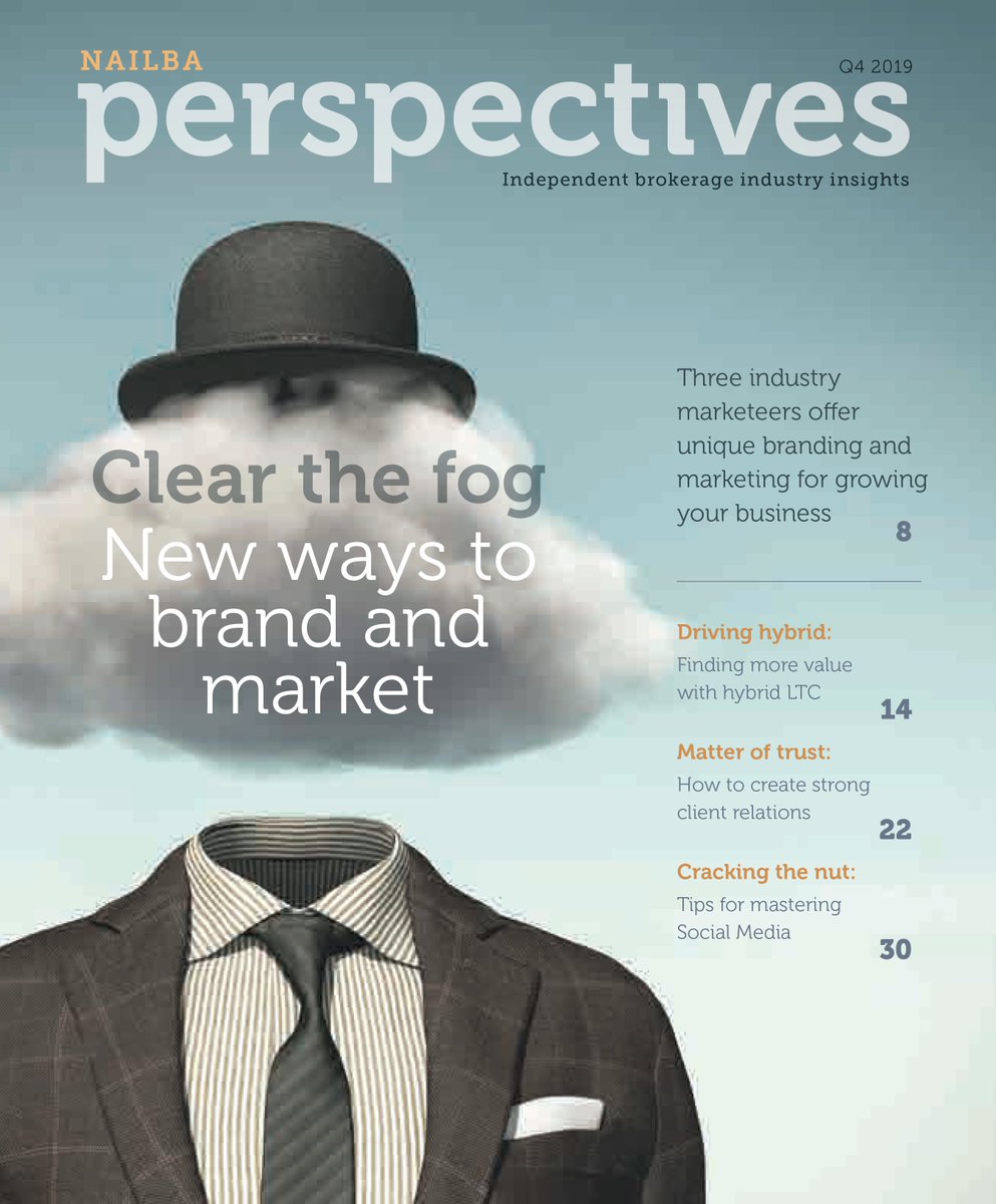 NAILBA's tweet photo. The Q4 issue of NAILBA's Perspectives magazine is here!  
Reaching more than 210,000 - it provides valuable industry information, resources, &amp; tips for professionals to grow their business in the insurance &amp; financial services marketplace. Browse today: https://t.co/mBdtkEuv3q https://t.co/AU3QSaYR4H