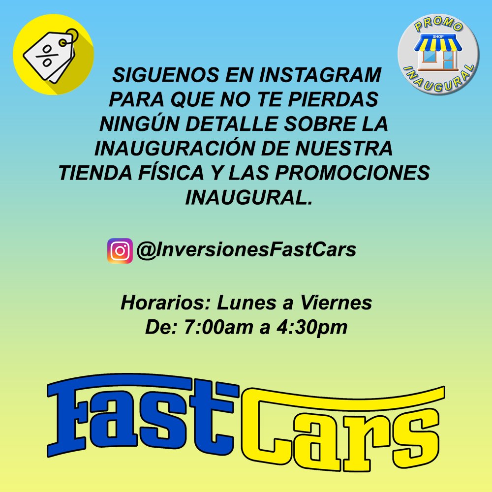 InvBossParts's tweet image. Síguenos en Instagram para más información de nuestra nueva tienda física. ¡No te puedes perder las Promociones Inaugural! 
instagram.com/inversionesfas…