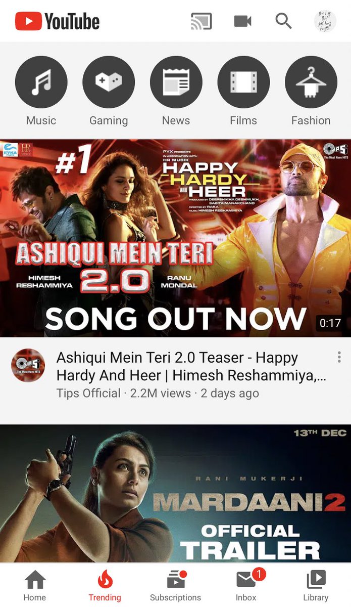 ShivaniPatel23's tweet photo. @TSeries @TheAaryanKartik @bhumipednekar @ananyapandayy @mudassar_as_is @junochopra @itsBhushanKumar @iAmNehaKakkar @TonyKakkar @tanishkbagchi @mellowdofficial @BoscoMartis @BRStudiosLLP NUMBER 1 IS HIMESH SIR’s #Ashiqui 
@TeamHimesh @HimeshFans @HimeshOnline 
Why are you misleading people like this ! 

Stop sharing fake achievements @TSeries https://t.co/cbZftE3N9J