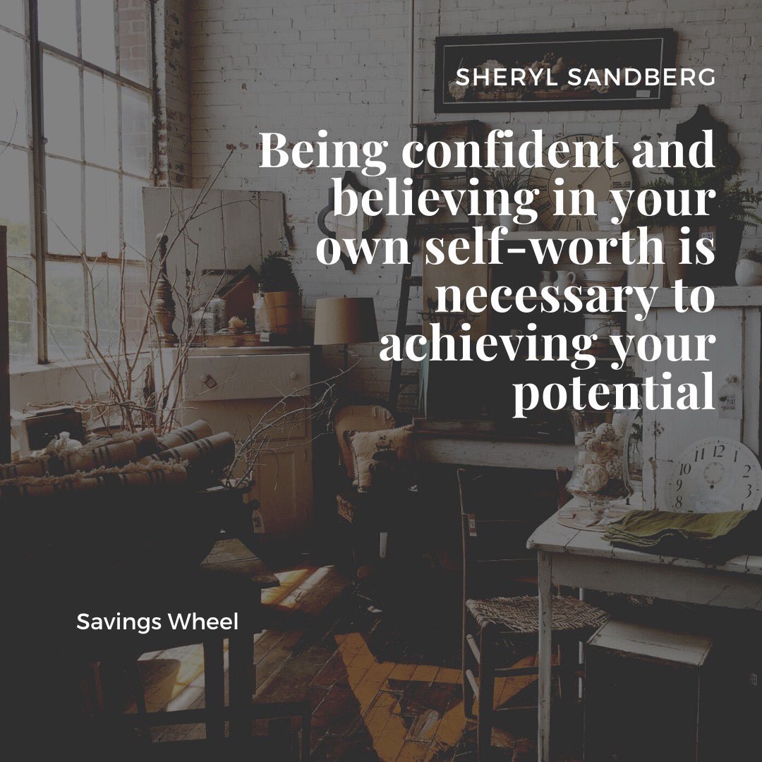 #SherylSandberg #LeanIn #confident #selfworth #acheiving