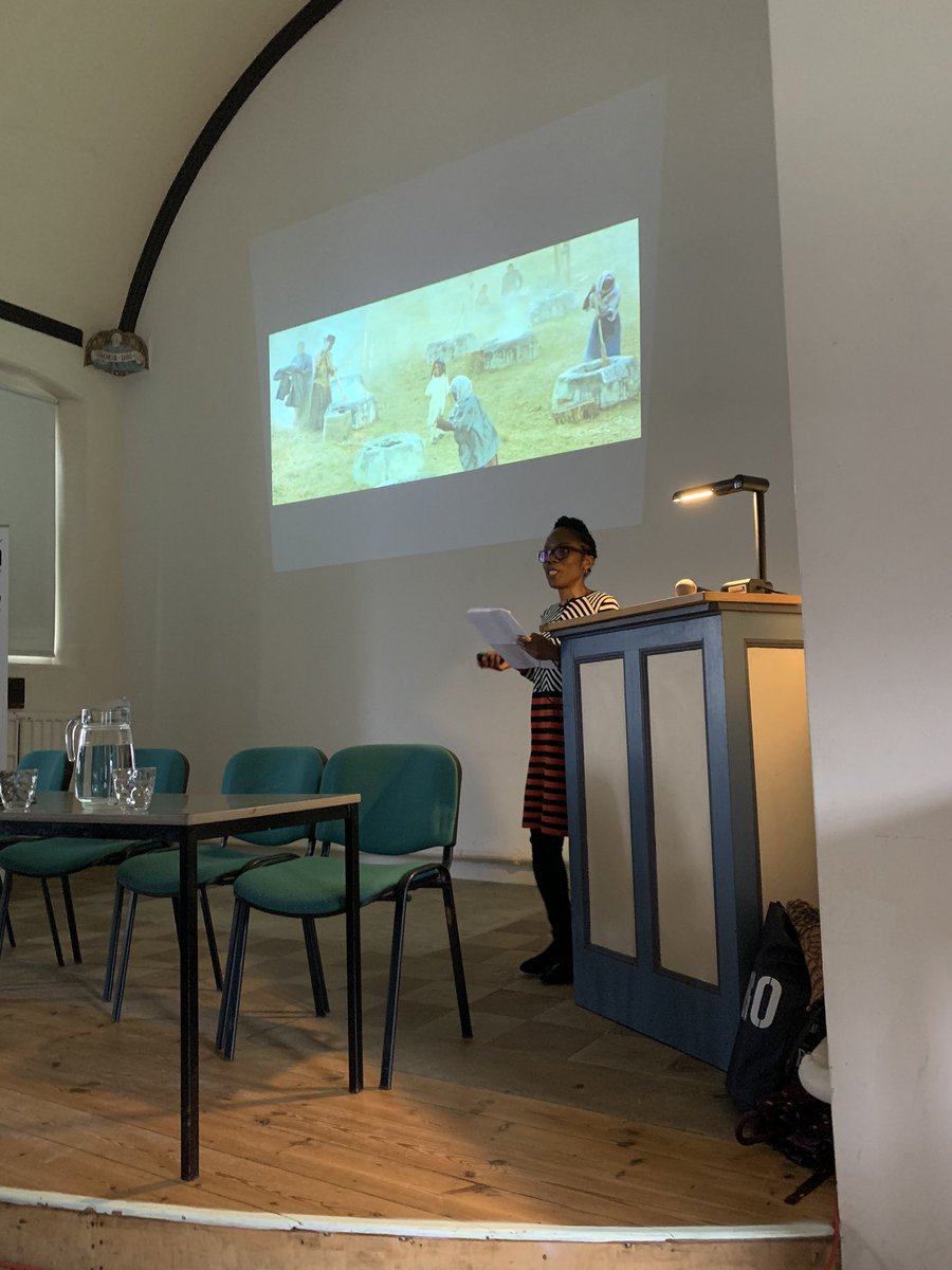 DrawingProjects's tweet photo. Fantastic to hear from Charmaine Watkiss’ about her drawing in the Trinity Buoy Wharf Drawing Prize 2019 - and her work more widely. #WhyDrawingMatters #tracinghistories #drawingmemories @SalisburyMuseum #TBWDP19 https://t.co/u6WPRgtHgv