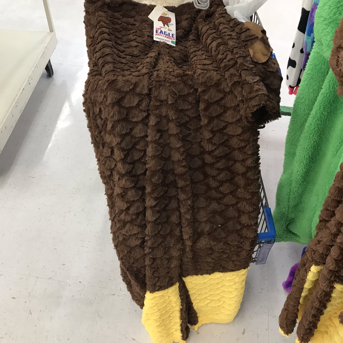 Clearance at Walmart for $7 Eagle Pj’s without feet.#FireUpGoEagles