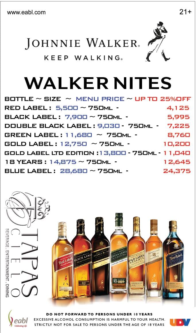 tapas_gold's tweet photo. #Fridaynight #primenight
@DjFlaxx @DJDENNZ254 @IAMDEEJAYBLAIZ #beverage 🍸 #entertainment 🎼 #dining 🍽️ #lovefood 🍕 #lovecocktails 🍹🍸🍷#lovewhisky 🥃 #lovewine 🍷#bestdrinks🍹 #bestbar🍾 #BestRestaurant 🍔 #lovetapascielo♥️ #thisistapascielo @johnniewalkerke @bulleitkenya https://t.co/OHdhFhqDG3