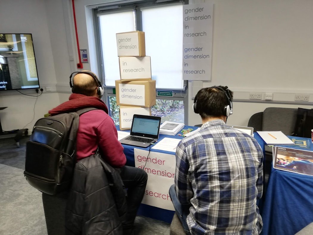 HWUAthenaSwan's tweet photo. We've packed up our #genderdimension in #research sound installation. The recordings will be made available online soon #FoR2019 #athenaswan Meanwhile, the original report we based it on is available at https://t.co/x7CJdb9hQ0 https://t.co/RaoxNunzEM