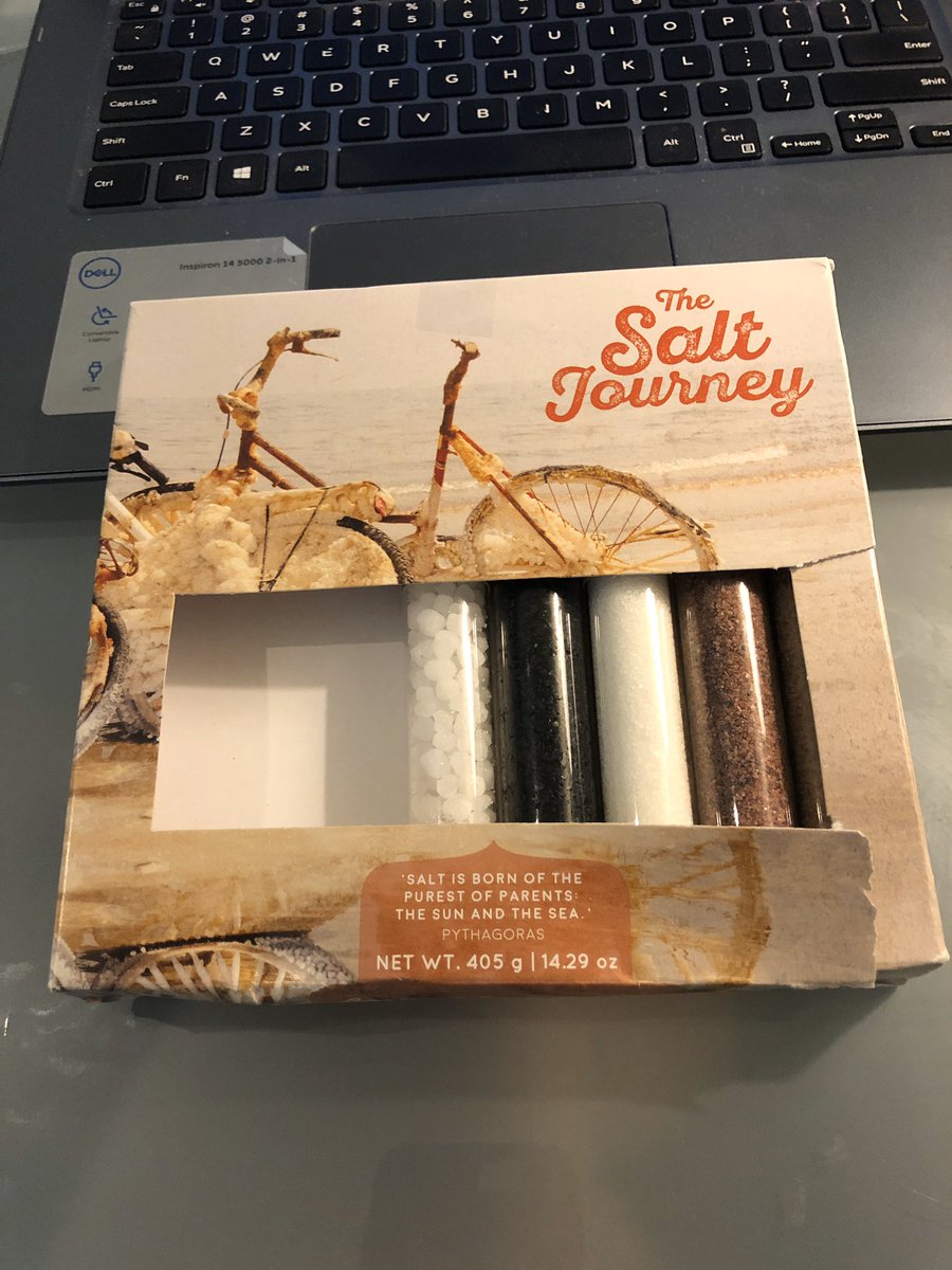 erinontheisland's tweet photo. Today’s episode of #worstdonation #salt #tornbox #halfgone https://t.co/ePFzhvPuLP