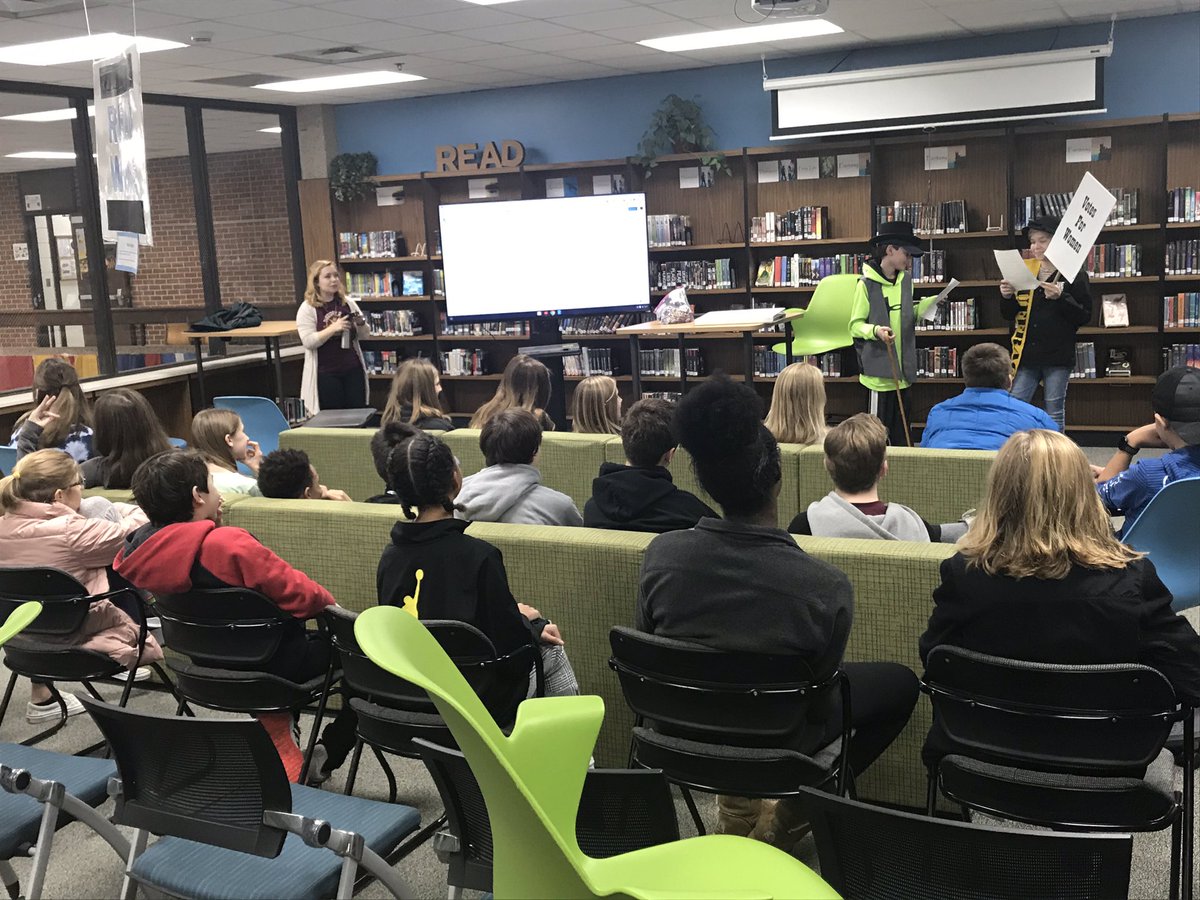 prmspl's tweet photo. Thanks @112CMSE for letting us join you to learn about History Day from the MN Historical Society! @PRMTrailblazers #PRMSWeBelieve https://t.co/IuMZbL8Z3f