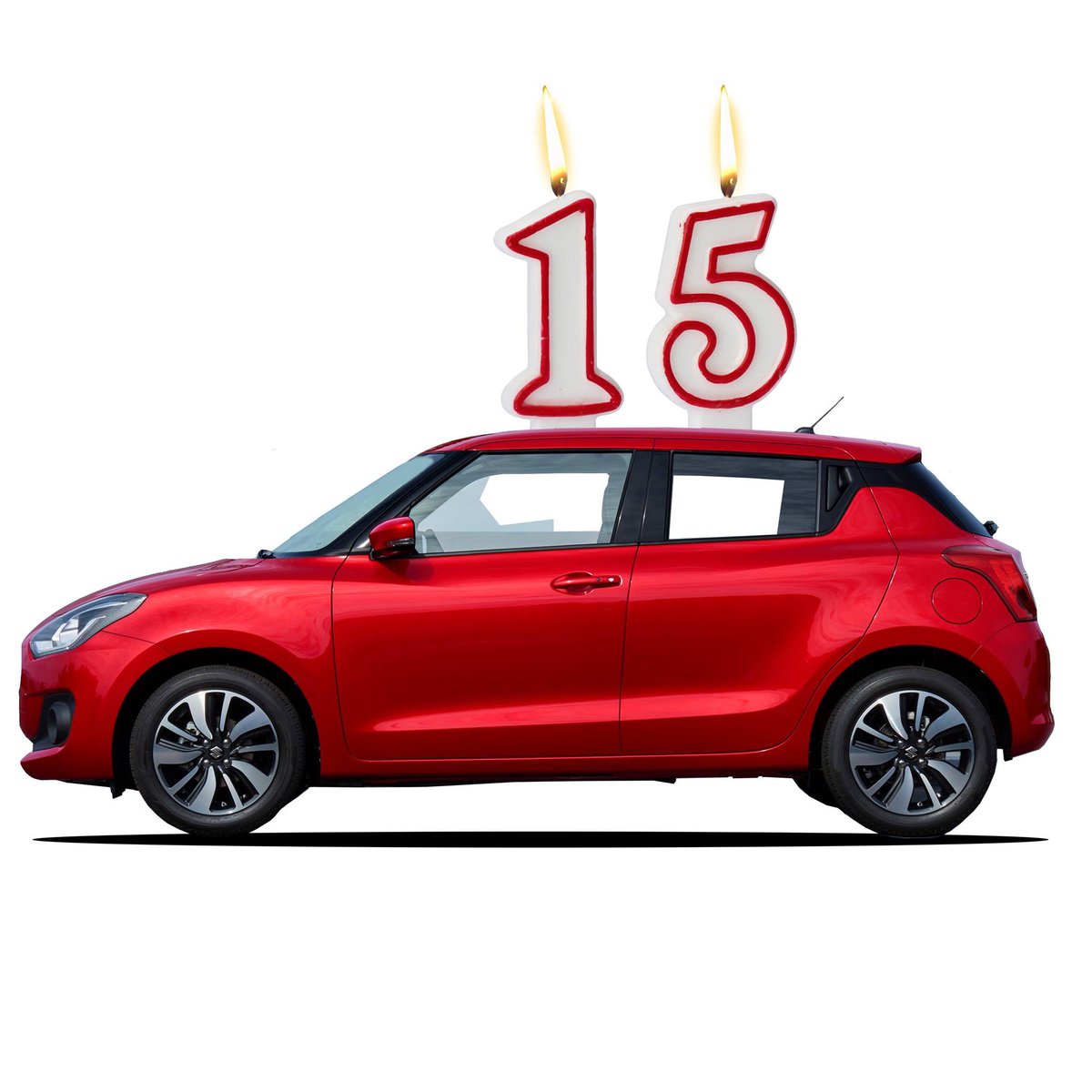 noyamotor's tweet photo. ¡El #SuzukiSwift global cumple 15 años 🎂! Ha llegado a 158 países y ganado innumerables galardones. Pero el premio más importante es que más de 6 millones de "Suzukistas" han disfrutado de un coche que nos enamoró desde el primer día 😍. #Suzuki https://t.co/HGLVwrk1HI