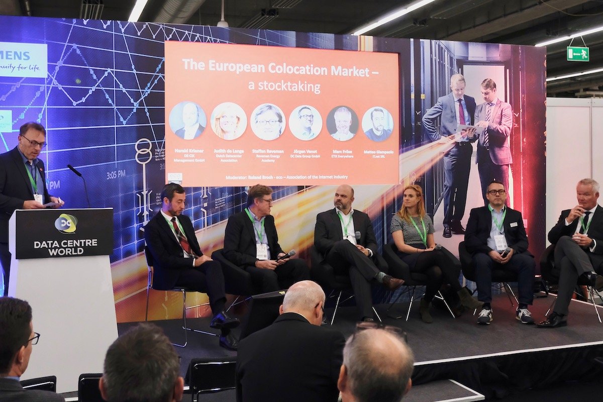 rolandbroch's tweet photo. Many thanks to all participants of our @DCWFrankfurt panels about Colocation, DC Market and R&amp;D – Well done @DECIX @harald_kriener @judithdelange @WolframRinner @VikingVenot @carolinacrusher @nVentSchroff_EU @EtixEverywhere  #SpaceNet #GasLINE #VIRZ #ITNET ... https://t.co/8zeWIClazu