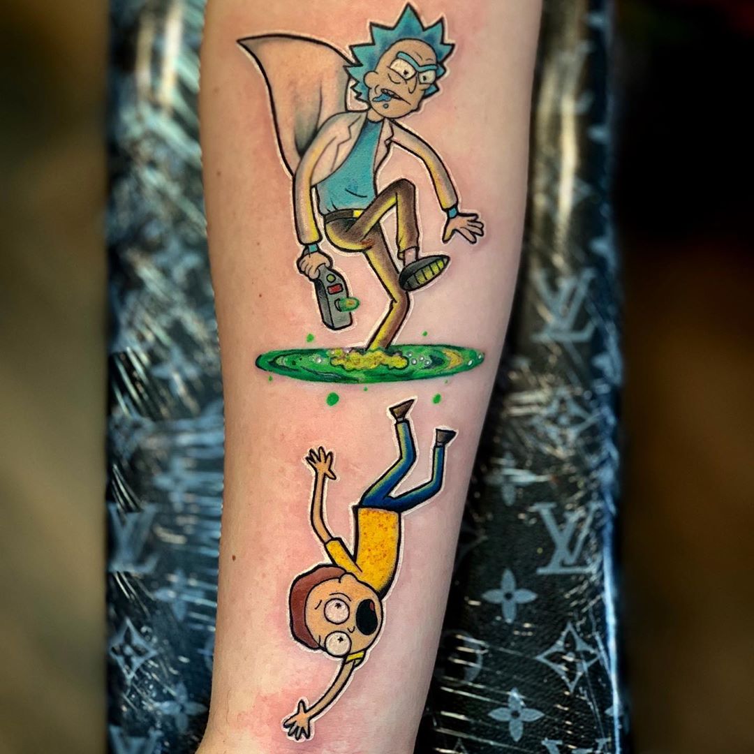 35 Amazing Rick Sanchez Tattoos with Meanings and Ideas  Body Art Guru