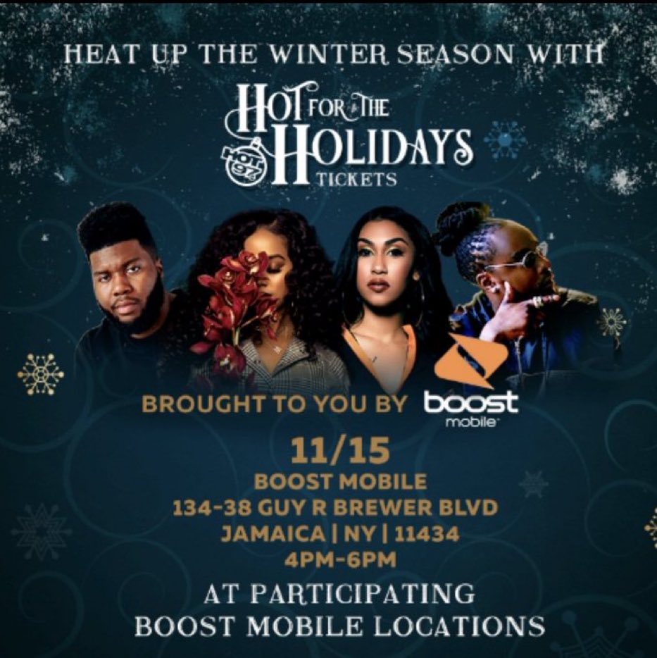 Boostcell24's tweet image. Come check us out today. For our event. @HOT97 @boostmobile #Holidaydeals #FridayGiveaways #DealsonDeals #MotoG7 #LGStylo5 #Iphone6s #Iphone7 #SamsungA10e #SamsungA20