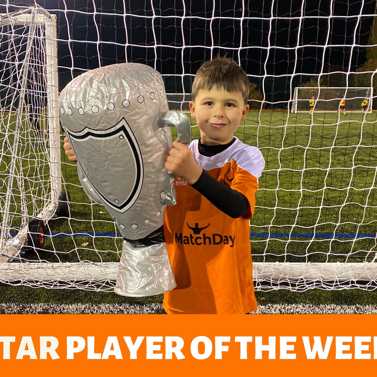 Match_Day2019's tweet photo. 🌟⚽️Massive Congratulations to our MatchDay Star Player of the week in our U7 Development Centre⚽️🌟
#TeamMATCHDAY #Silverwear #UnderTheLights #HardworkBeatsLazyTalent #TheFuturesBright https://t.co/6pupdNznhT