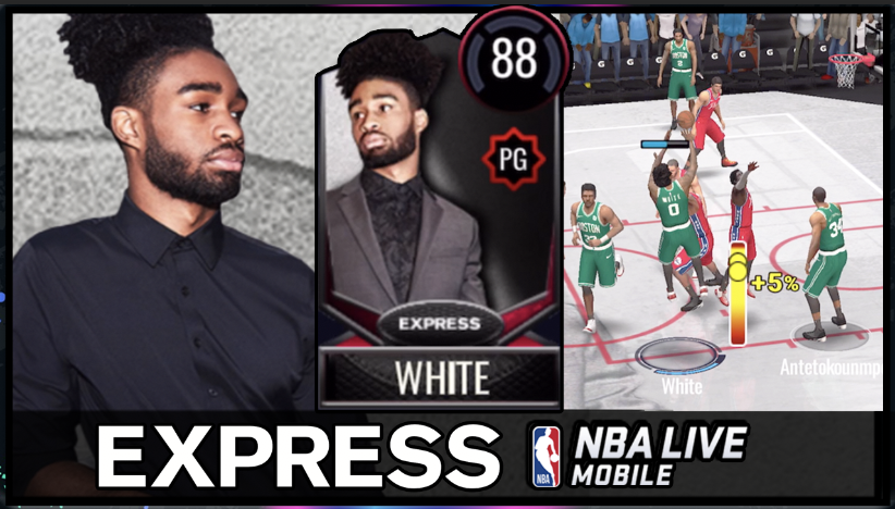 iLogicsHD's tweet image. 88 OVR COBY WHITE EXPRESS GAMECHANGER SUPERSTAR GAMEPLAY! | NBA LIVE MOBILE 20 S4 EXPRESS youtube.com/watch?v=qNxhdi… #ExpressPartner #Gamechangers @EASPORTSNBALM