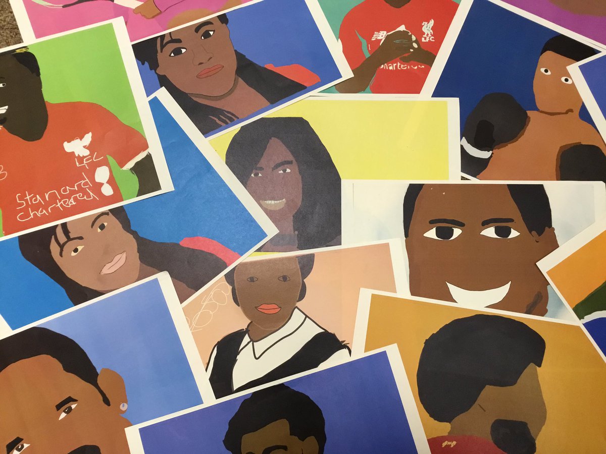 MrBassComputing's tweet photo. @KingsleyLpool #blackhistorymonth2019 We have been celebrating Black History Month 2019 across the whole school. We’ve done biographies, historical research, art and so much more. Here’s a glance at what we’ve produced. https://t.co/HVEUbz3B30