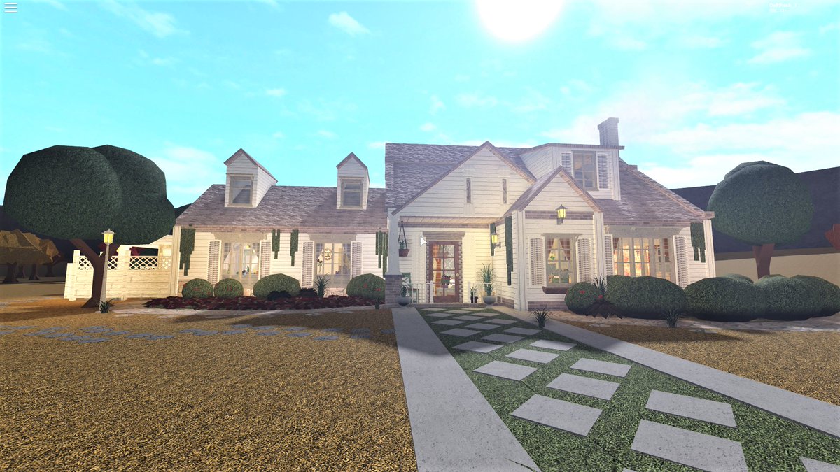 Bloxburg House Ideas Speed Build