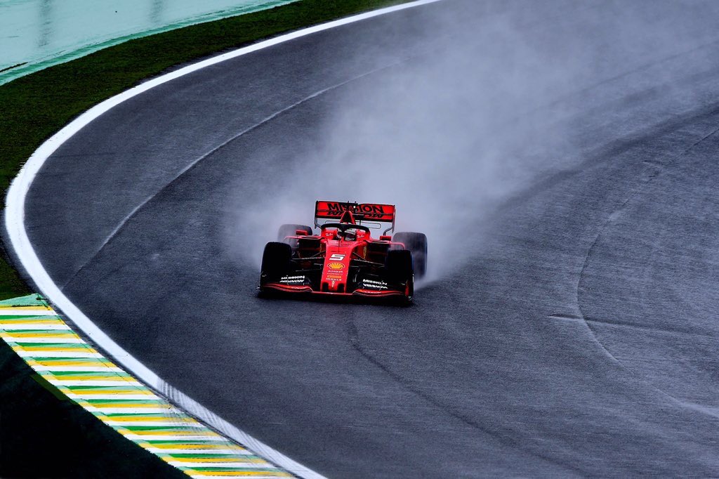 Vettelteam5's tweet image. #BrazilianGp | FP1 results 🏎🇧🇷
.
#Seb5 P3
Time: 1:17.041 (+0.899)
Tyres: Intermediate 💚
.
#F1