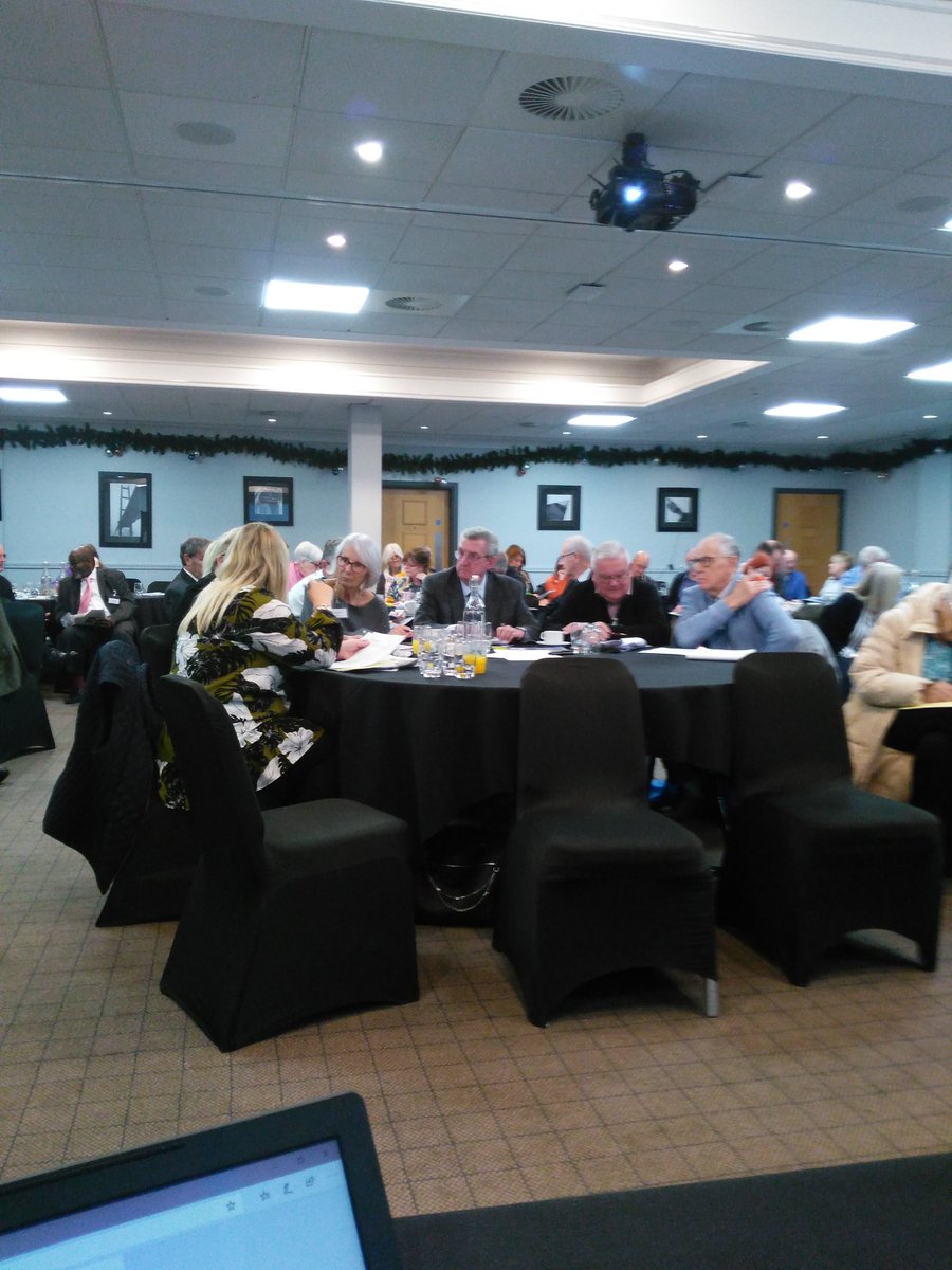 ERNLLCA's tweet photo. @ERNLLCA Councillors engaged in table-work assessing their councils' abilty to gain LCAS with @NALC Charlotte Eisenhart https://t.co/L0UZRcheRe