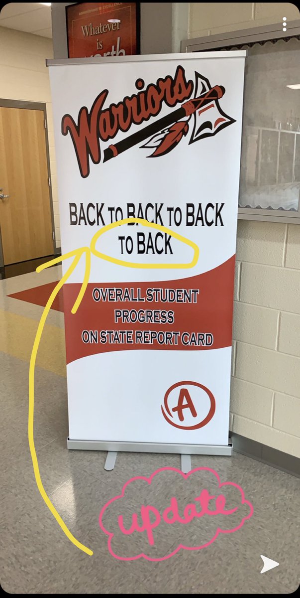 jordanrmichael's tweet photo. Big thanks to Randy Roquet at Side Effects Graphics for updating our stand up banner at our front entrance! #emsmagic https://t.co/FX4h6tdiOn