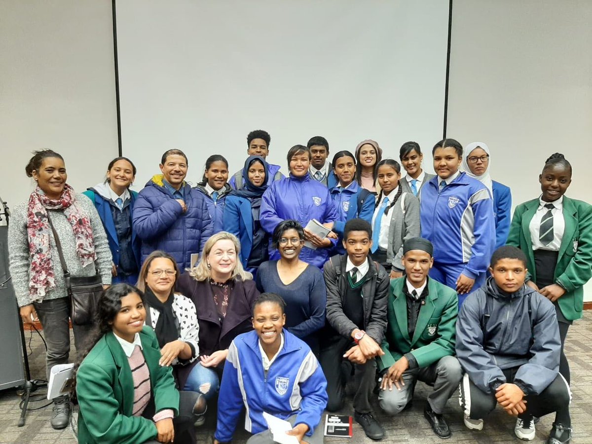 women_in_ai's tweet photo. Shout-out to @robotscanthink our brilliant member who co-organized a WaiTALK in Cape Town 🇿🇦 last month with @dancingshoes11 👏✨ join us on https://t.co/TabbznuSsf for latest updates and get involved in our initiatives 🌍👩💻 https://t.co/S6uEbgbBEd