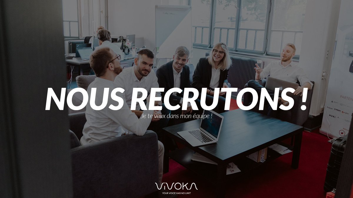 vivoka's tweet image. Vivoka recherche 2 nouvelles perles au sein de son équipe :
- Un/Une Project Manager : vivoka.com/jobs/project-m…
- Un/Une Hardware Manager : vivoka.com/jobs/hardware-…

On attend vos CVs ! 🙂

#recrutement #projectmanager #hardwaremanager #teamwork #vivoka #job #apply #voicetechnology