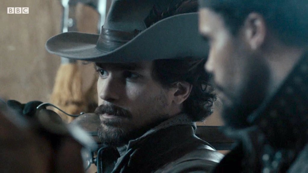 JuttaFreudig's tweet image. #MusketeersEurope #TheMusketeers S1ep10 Musketeers Don&apos;t Die Easily - first #OneForAllAndAllForOne ⚜️❤️ #Porthos #HowardCharles #DArtagnan #LukePasqualino #lucapasqualino #Athos #TomBurke #Aramis #SantiagoCabrera #FlashbackFriday #MissingTheMusketeers