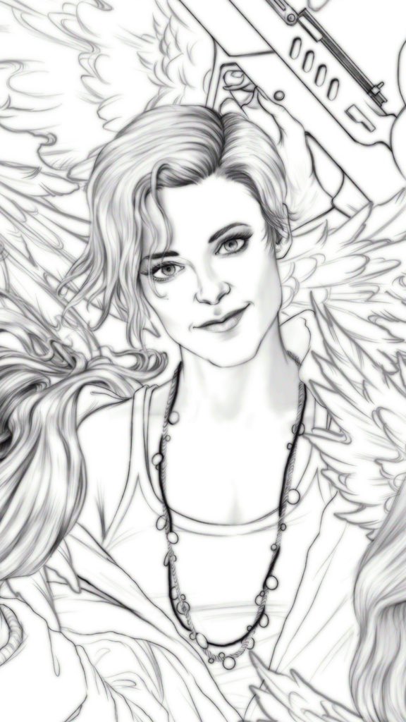 binmanart's tweet photo. 👼🏻👼🏽👼🏼 #drawingdetail #charliesangels   #charliesangels2019 #KristenStewart #NaomiScott #EllaBalinska #ElizabethBanks   #movieposterart https://t.co/X2JWSTuqKY