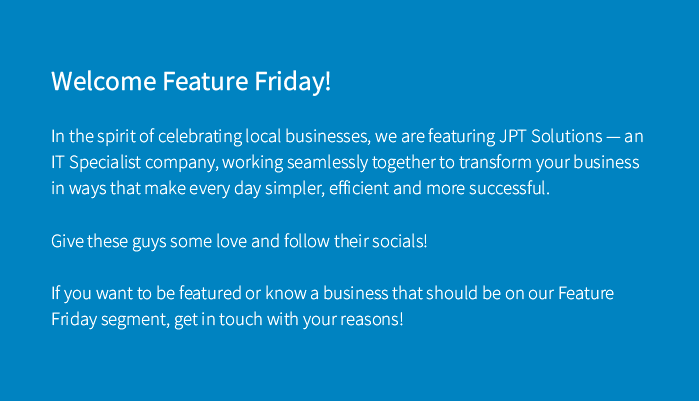 teamkoobr's tweet photo. We wanted to celebrate the successes of local businesses and this is the best way we can! Using our platform to lift each other up!

🎉🎊 JPT Solutions 🎊🎉

#KoobrFeature
#FeatureFriday
#CelebrateLocalBusinesses
#FridayFeeling
#KoobrxJPTSolutions https://t.co/noRg0C7sTL