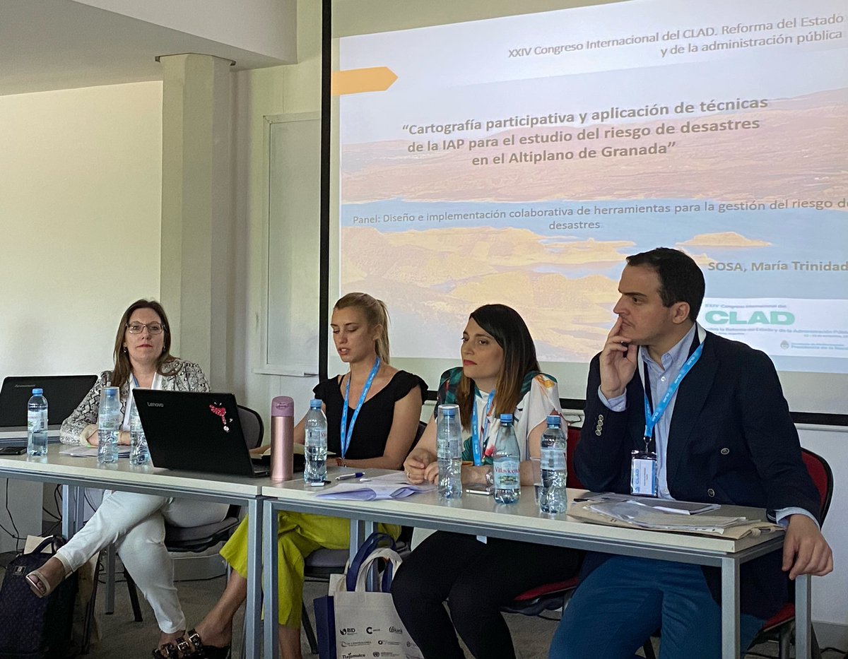 Manuel_Arenilla's tweet photo. Panel sobre gestión del riesgo #CLAD2019 @CLAD_Org @UCCoficial #riesgo #Risks #ODS #SDGs https://t.co/5xggoGxHTg