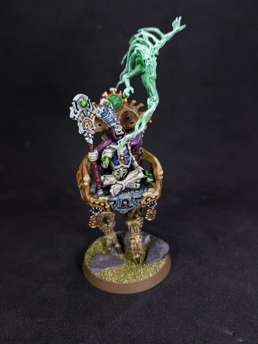 greypaladinart's tweet photo. #warhammerageofsigmar Ossiarch Bonereapers Mortisan Soulmason completed today 😊 #gamesworkshop #citadelminiatures #ossiarchbonereapers #commissionpaintingstudio #commissionpainting #commissionpainter #twitch #twitchcreative #twitchart https://t.co/3CX4JQ8igs