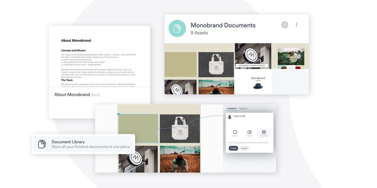 Frontify's tweet photo. We just introduced a new bundle of joy in our growing library family. ππ Meet the Document Library βΒ the place where you can host all of your picture-perfect presentations, doc files, spreadsheets, and more. https://t.co/HOB1b0xRHO #DiscoverFrontify #ProductUpdate https://t.co/82jv3kzi55