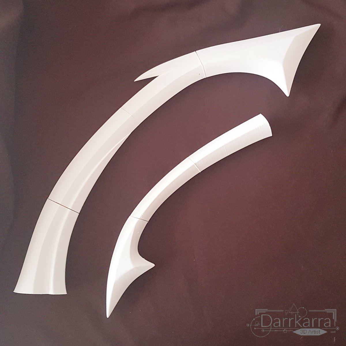 darrkarra's tweet photo. I move slowly but here is the WIP of Diana infernal weapon ! I made the handle and the blade I still have to do the center pieces !
3D modeled and 3D printed by myself
#lol #leagueofLegends #diana #wip https://t.co/cydq9HJ8sW