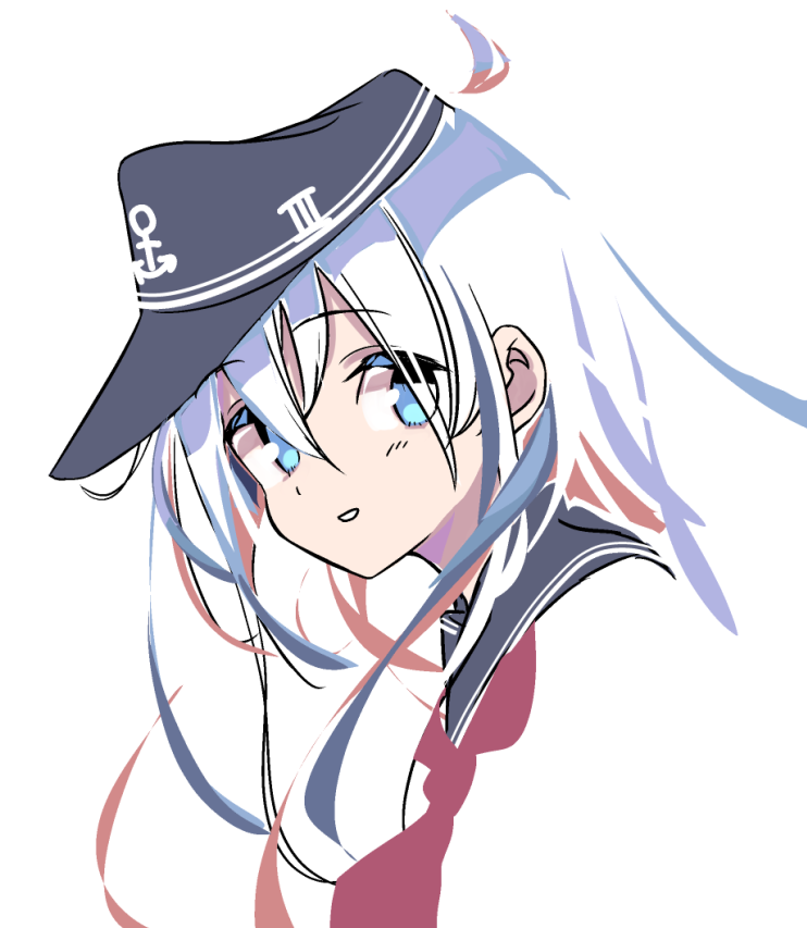 響(艦これ) 「3000フォローありがとうございます。 」|TETUG（てつぐ）のイラスト