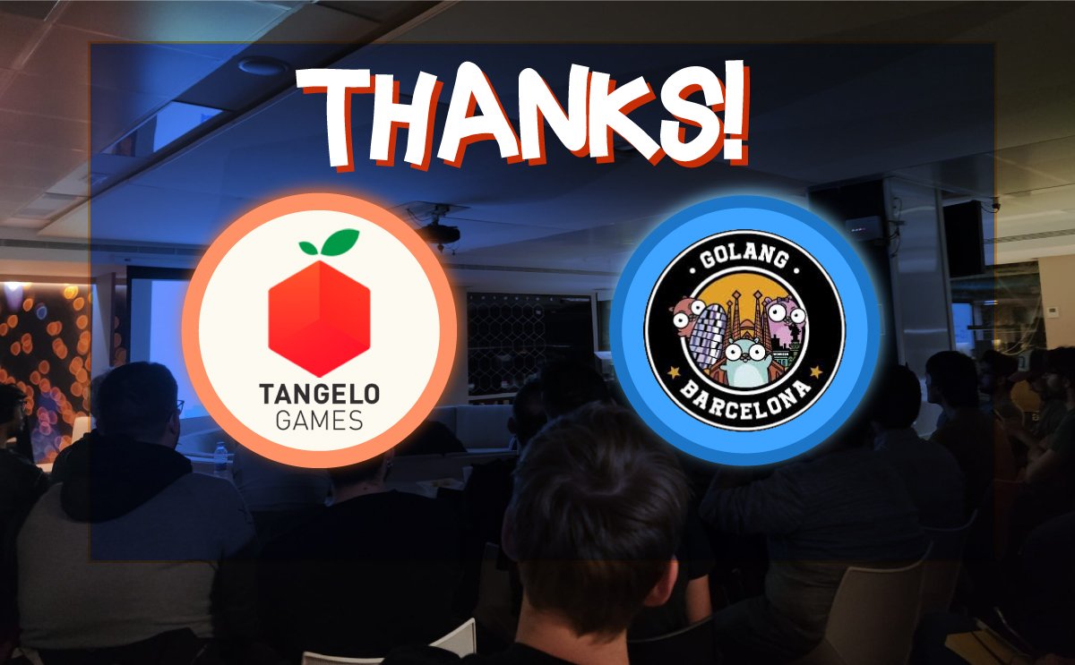 Great learnings and networking at our first #Golang meetup in our office. Thanks <a href="/GolangBCN/">Golang BCN</a> and <a href="/mishudark/">mishu</a> for making it happen and all the #Gophers for coming!

#LifeatTangelo #PlayandLearnatTangelo #gophers