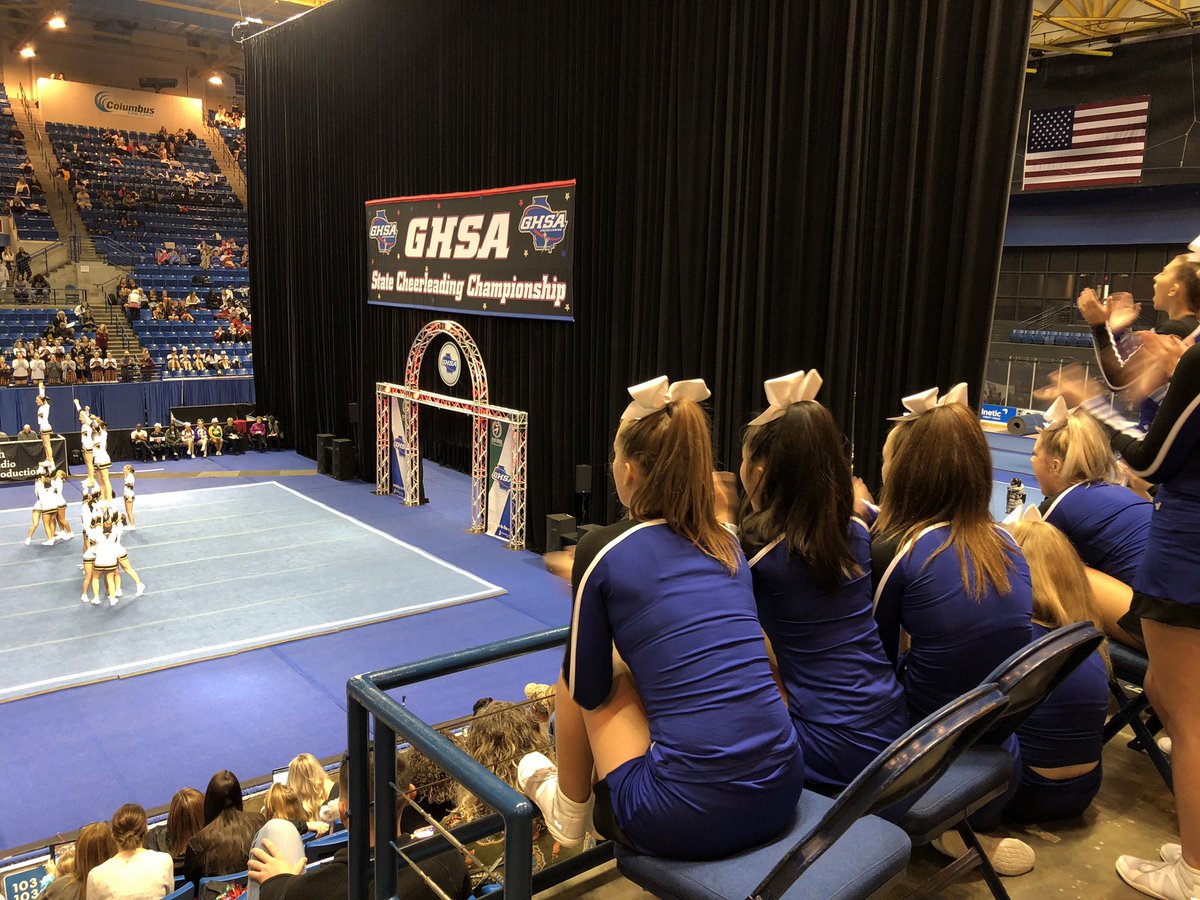 Cheering on 7AA! Great job <a href="/pepperellcomp/">PHS Comp Cheer</a> <a href="/Pepperell_Pulse/">Pepperell High School</a> 🎉🎉👏🏼