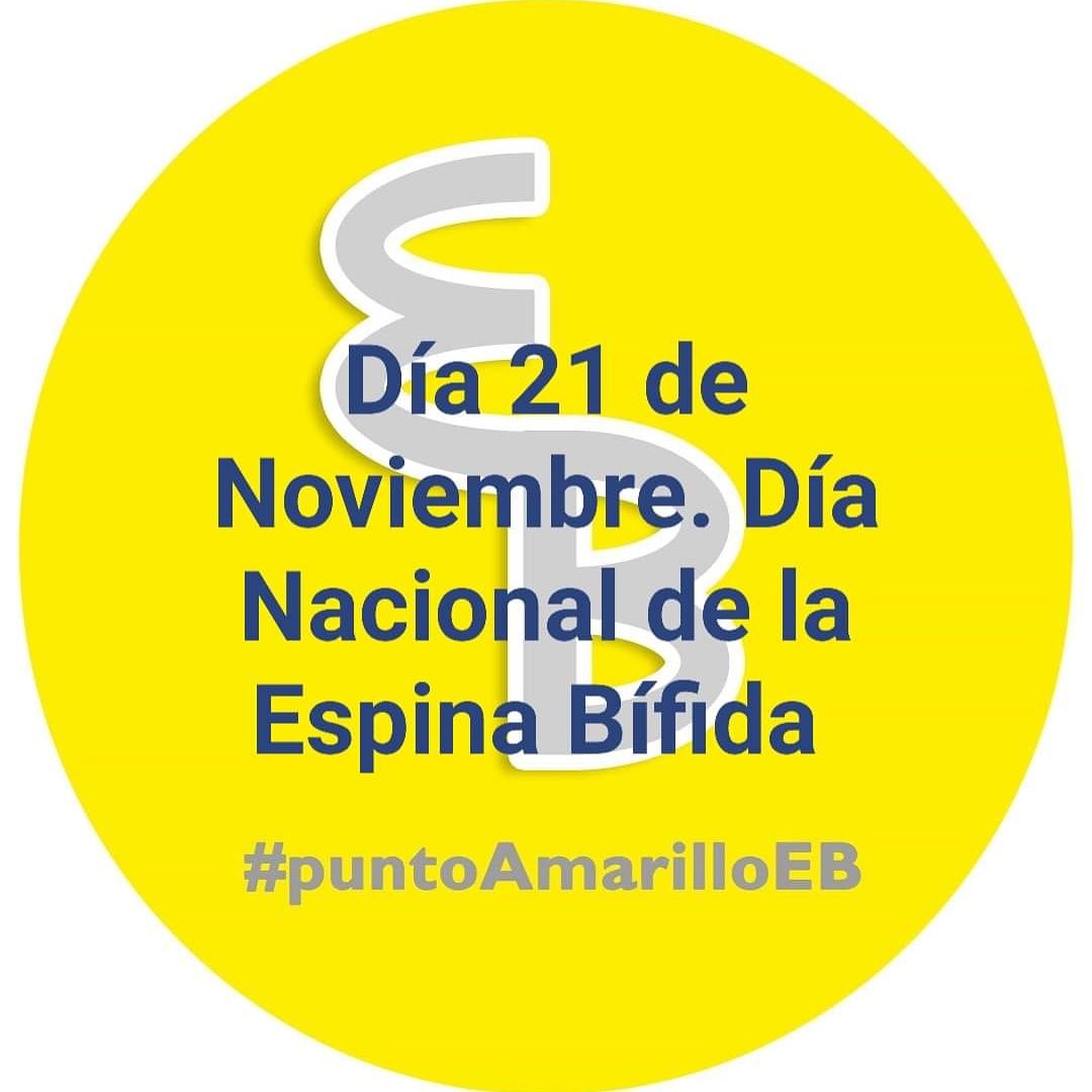 aeba_albacete's tweet photo. El 21 de noviembre #21nov se celebra en ESPAÑA el DÍA NACIONAL DE LA ESPINA BÍFIDA #diaEB. Llenemos el mundo de puntos amarillos, en APOYO a las personas con #EB y sus familias. ¿Nos ayudas a llegar a más gente?. RT por favor. Gracias. https://t.co/yM457MCu1D