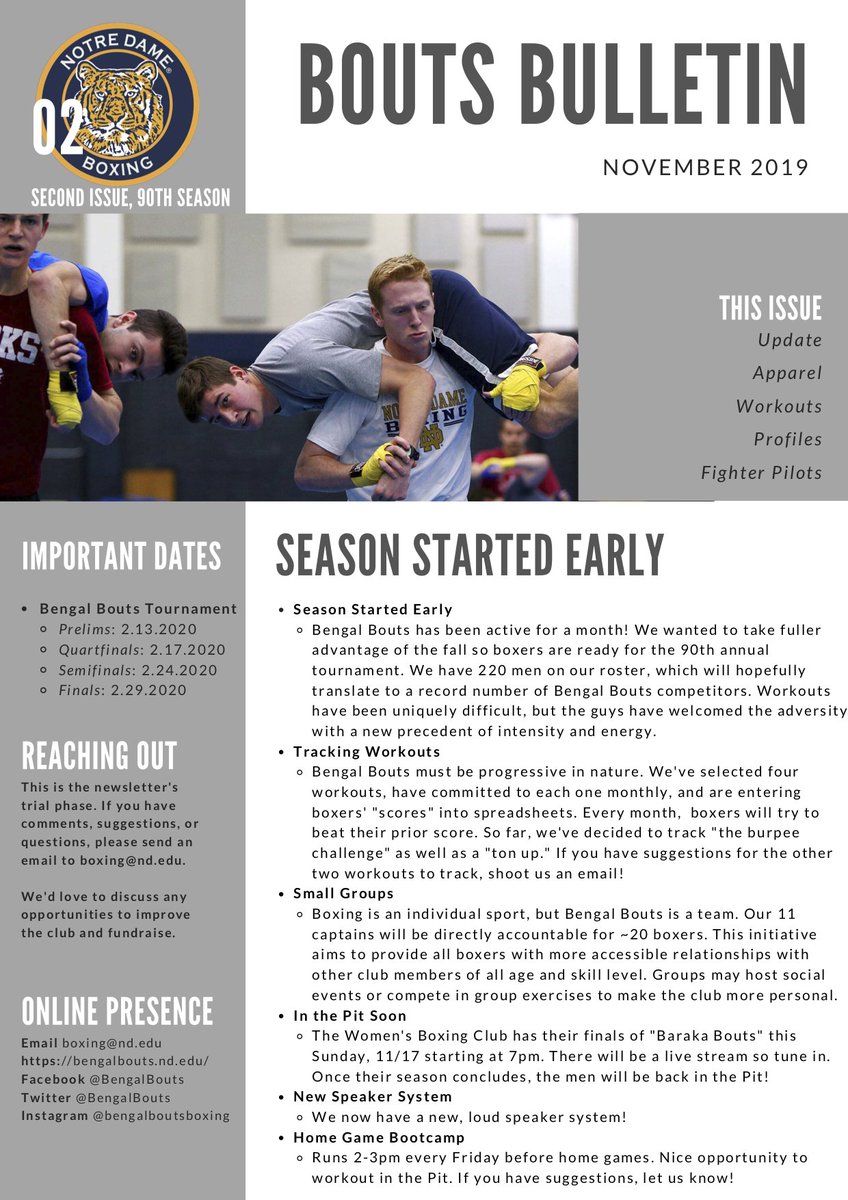 ND Men's Boxing tweet media