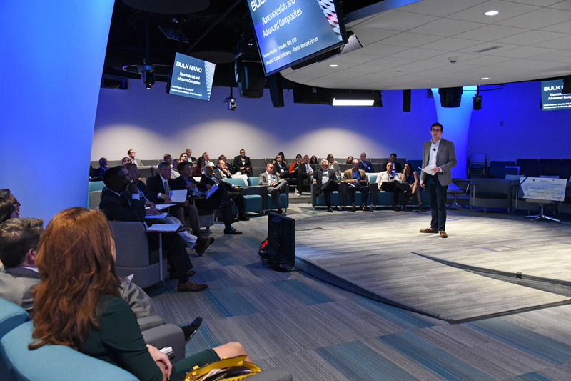 flventure's tweet photo. Check out the entire gallery of great moments from Florida Aerospace Capital Forum, held in partnership with @SpaceFlorida - https://t.co/sib2J9QMsm #FACF19 https://t.co/OYSU1dWBV4