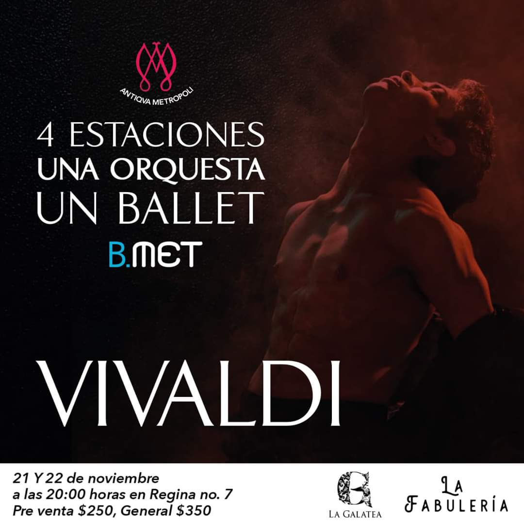 "Las Cuatro Estaciones" de Vivaldi como nunca la has visto.
Adquiere tus boletos aquí:
Jueves 21 de noviembre bit.ly/4est21
Viernes 22 de noviembre bit.ly/4est22
Ex convento de Regina Coeli. Regina 7. CDMX
<a href="/DONDEIRweb/">DÓNDE IR</a> <a href="/Opus945fm/">Opus 94</a>