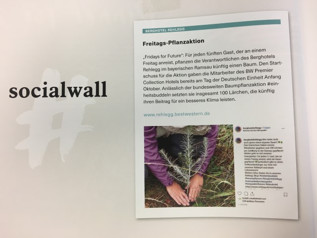 Die <a href="/tophotel/">Tophotel</a> hat das Berghotel Rehlegg <a href="/Almwiesnspa/">Berghotel Rehlegg</a> auf ihrer #socialwall abgebildet! Grund ist die tolle Baumpflanzaktion des Hotels. 🎉
#Dankeschön! 😊
➡️ Mehr Informationen zum Hotel gibt's hier: ow.ly/xW0g50xbGaK