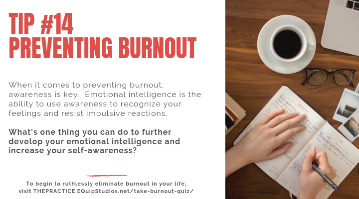 Did you know that awareness is key to preventing #burnout? Find out where you are on the Burnout continuum. Click this link to take the Burnout Quiz>> thepractice.equipstudios.net/take-burnout-q…
#EmotionalIntelligence #Wellbeing #unlockinginfinitepossibility